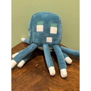 Minecraft Glow Squid Plush‎ Figure w/Sounds Stuffed Animal